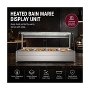 Bonvue Angled Countertop Wet & Dry Bain Marie - BM17TC