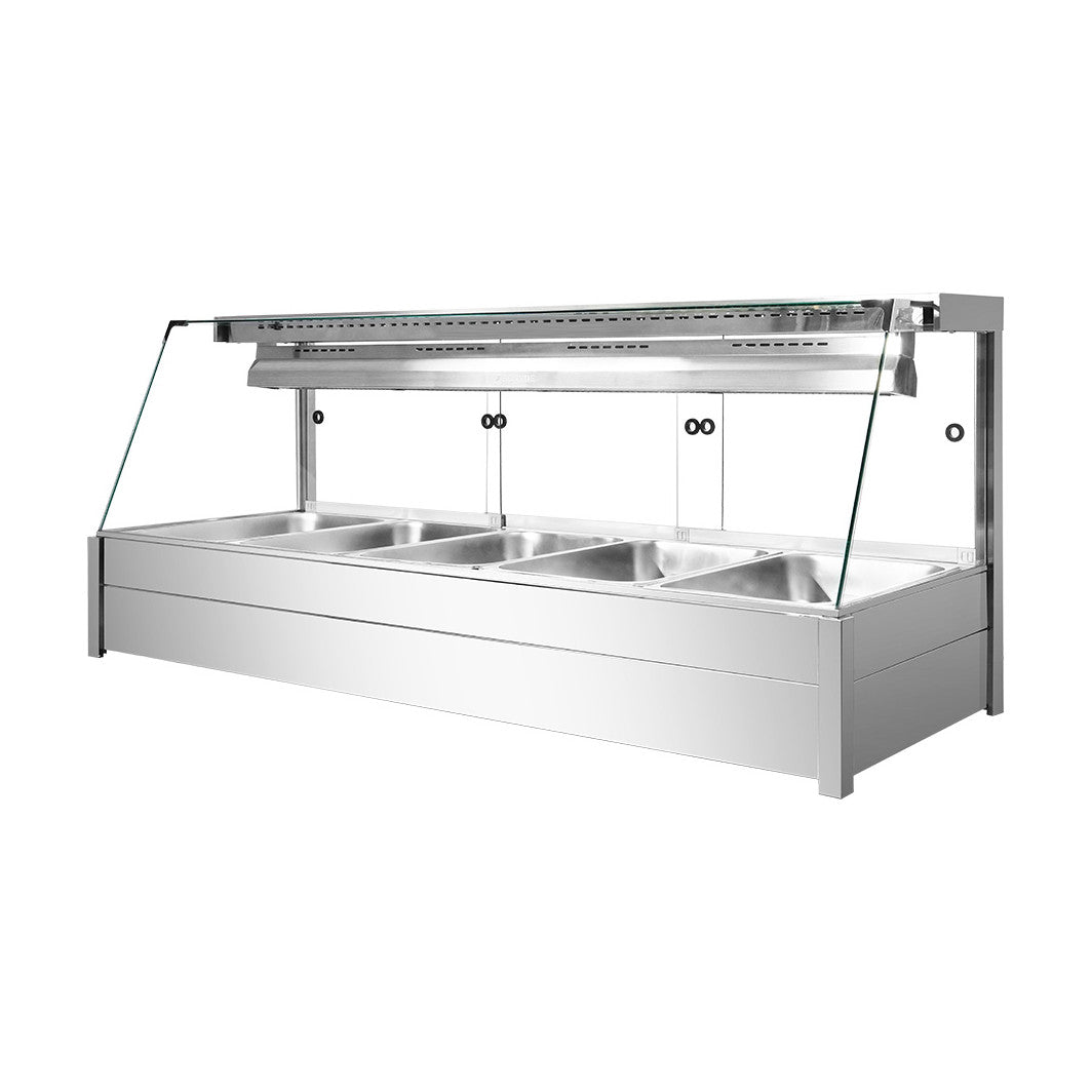 Bonvue Angled Countertop Wet & Dry Bain Marie - BM17TC