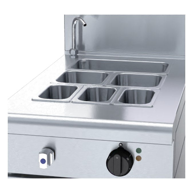 Waldorf 800 Series 450mm Electric Bain Marie 1/1 GN - 160mm Splash Back - BM8450E