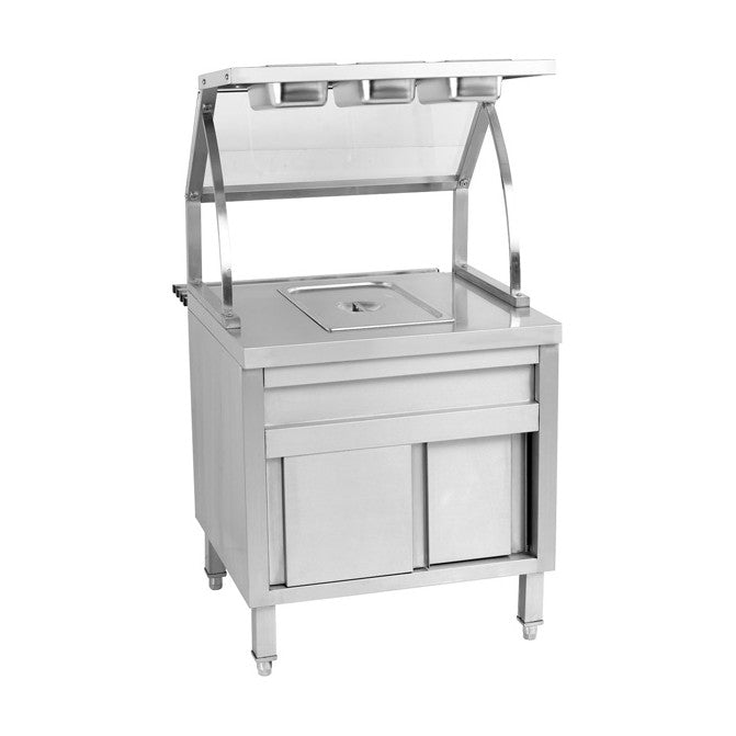 FED Single Pan Ambient Bain Marie Cabinet - BS1A