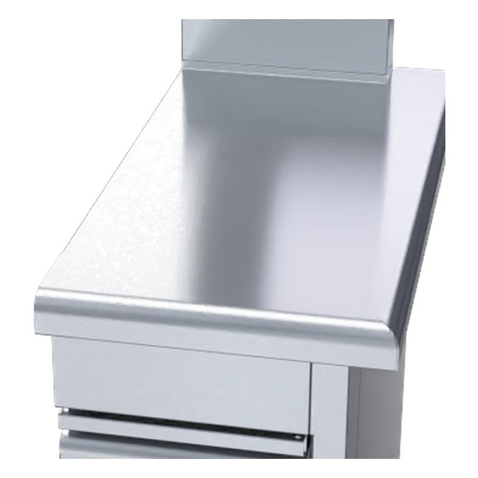 Waldorf 800 Series BT8400-CD - 400mm Bench Top - Cabinet Base With Fixed Front Panel - BT8400-CD-RH