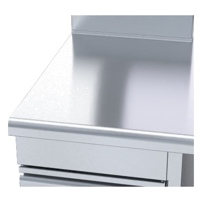 Waldorf 800 Series 550mm Bench Top - Cabinet Base With Fixed Front Panel - BT8550-CD-RH