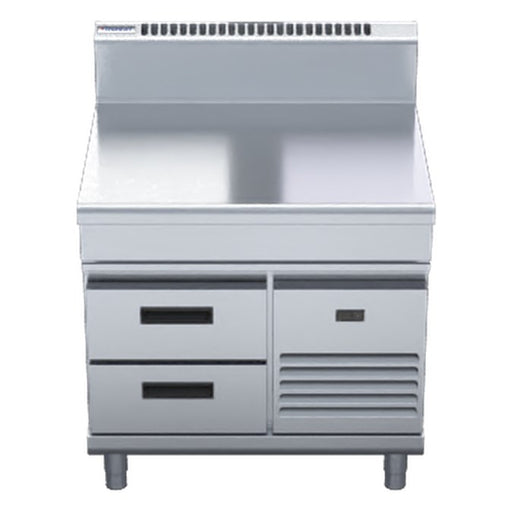 Waldorf 800 Series 900mm Bench Top - Refrigerated Base - BT8900-RB