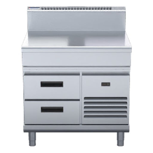 Waldorf 800 Series 900mm Bench Top - Refrigerated Base - BT8900-RB
