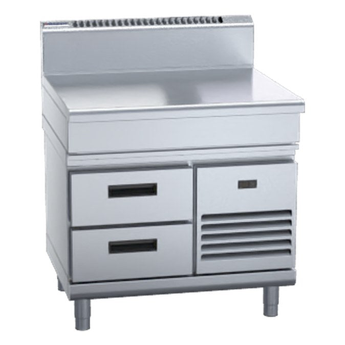 Waldorf 800 Series 900mm Bench Top - Refrigerated Base - BT8900-RB