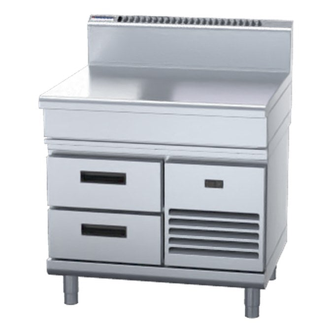 Waldorf 800 Series 900mm Bench Top - Refrigerated Base - BT8900-RB