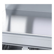 Waldorf 800 Series 900mm Bench Top With Salamander Support - Cabinet Base - BT8900S-CB