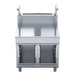 Waldorf 800 Series 900mm Bench Top With Salamander Support - Cabinet Base - BT8900S-CB