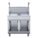 Waldorf 800 Series 900mm Bench Top With Salamander Support - Cabinet Base - BT8900S-CB