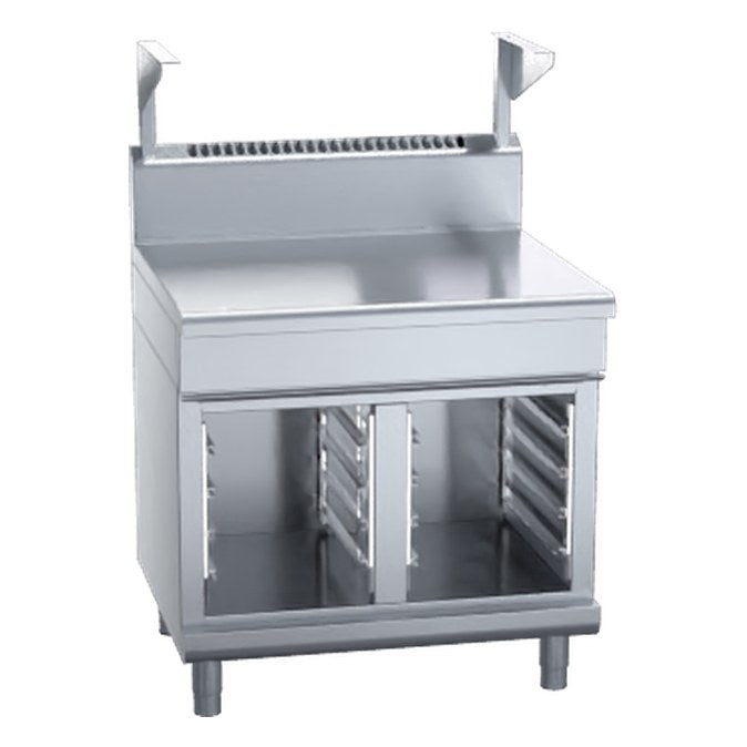 Waldorf 800 Series 900mm Bench Top With Salamander Support - Cabinet Base - BT8900S-CB