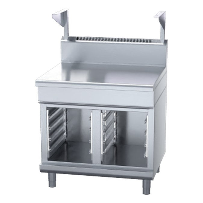 Waldorf 800 Series 900mm Bench Top With Salamander Support - Cabinet Base - BT8900S-CB