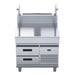Waldorf 800 Series 900mm Bench Top With Salamander Support - Refrigerated Base - BT8900S-RB