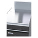 Waldorf Bold 550mm Bench Top - Cabinet Base With Fixed Front Panel - BTB8550-CD-LH