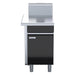 Waldorf Bold 550mm Bench Top - Cabinet Base With Fixed Front Panel - BTB8550-CD-LH