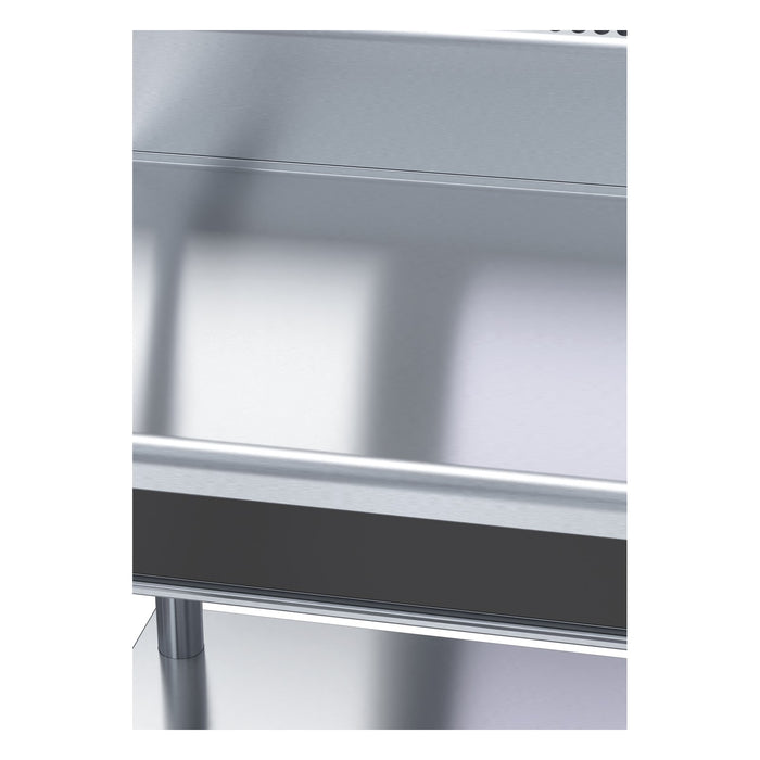 Waldorf Bold 900mm Bench Top With Salamander Support - Leg Stand - BTB8900S-LS
