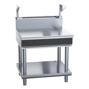 Waldorf Bold 900mm Bench Top With Salamander Support - Leg Stand - BTB8900S-LS