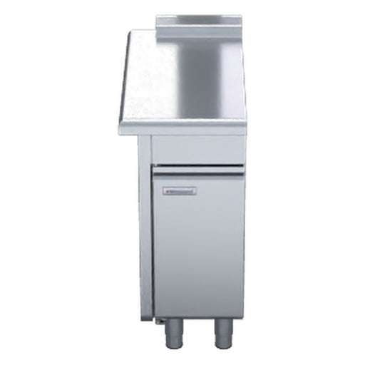 Waldorf 800 Series BTL8400-CD - 400mm Bench Top Low Back Version - Cabinet Base With Fixed Front Panel - BTL8400-CD-LH