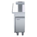 Waldorf 800 Series BTL8400-CD - 400mm Bench Top Low Back Version - Cabinet Base With Fixed Front Panel - BTL8400-CD-LH