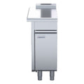 Waldorf 800 Series BTL8400-CD - 400mm Bench Top Low Back Version - Cabinet Base With Fixed Front Panel - Left Hand Cabinet - BTL8400-CD-LH