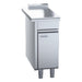 Waldorf 800 Series BTL8400-CD - 400mm Bench Top Low Back Version - Cabinet Base With Fixed Front Panel - BTL8400-CD-LH