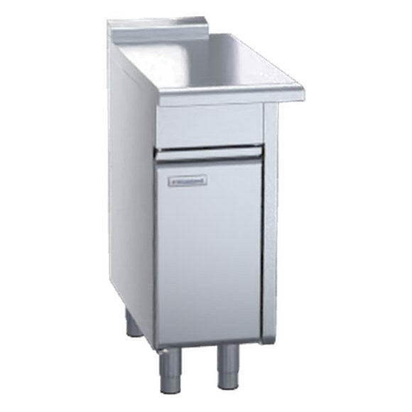 Waldorf 800 Series BTL8400-CD - 400mm Bench Top Low Back Version - Cabinet Base With Fixed Front Panel - BTL8400-CD-RH