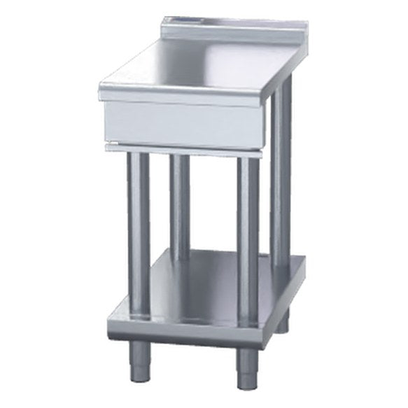 Waldorf 800 Series 450mm Bench Top Low Back Version - Leg Stand - BTL8450-LS