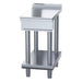 Waldorf 800 Series 450mm Bench Top Low Back Version - Leg Stand - BTL8450-LS