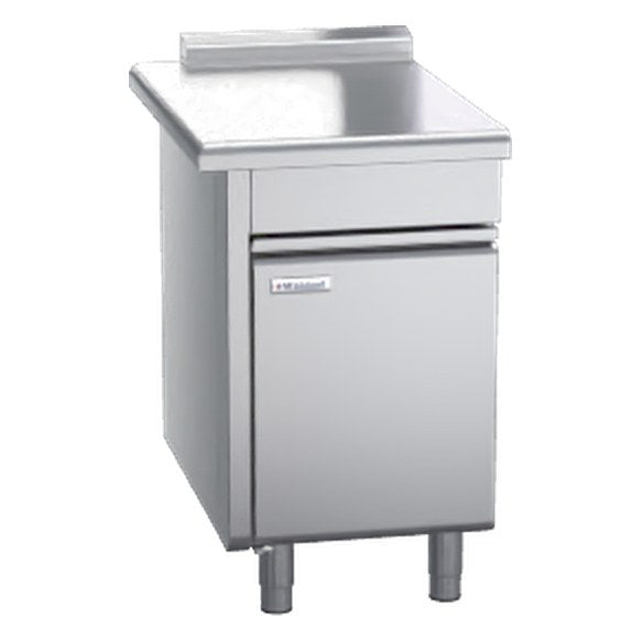 Waldorf 800 Series 550mm Bench Top Low Back Version - Cabinet Base With Fixed Front Panel - BTL8550-CD-LH