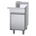 Waldorf 800 Series 550mm Bench Top Low Back Version - Cabinet Base With Fixed Front Panel - BTL8550-CD-LH