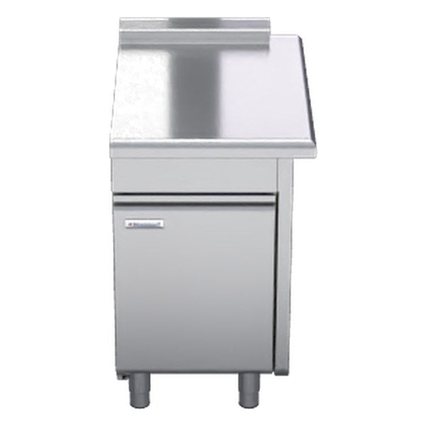Waldorf 800 Series 550mm Bench Top Low Back Version - Cabinet Base With Fixed Front Panel - BTL8550-CD-RH