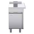 Waldorf 800 Series 550mm Bench Top Low Back Version - Cabinet Base With Fixed Front Panel - Right Hand Cabinet - BTL8550-CD-RH