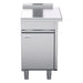 Waldorf 800 Series 550mm Bench Top Low Back Version - Cabinet Base With Fixed Front Panel - BTL8550-CD-RH