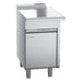Waldorf 800 Series 550mm Bench Top Low Back Version - Cabinet Base With Fixed Front Panel - BTL8550-CD-RH