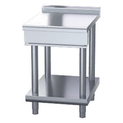 Waldorf 800 Series 600mm Bench Top Low Back Version - Leg Stand - BTL8600-LS
