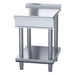 Waldorf 800 Series 600mm Bench Top Low Back Version - Leg Stand - BTL8600-LS