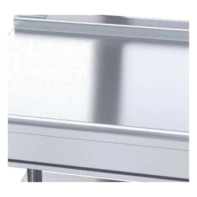 Waldorf 800 Series 900mm Bench Top Low Back Version - Leg Stand - BTL8900-LS