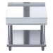 Waldorf 800 Series 900mm Bench Top Low Back Version - Leg Stand - BTL8900-LS