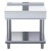 Waldorf 800 Series 900mm Bench Top Low Back Version - Leg Stand - BTL8900-LS