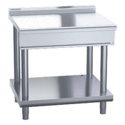 Waldorf 800 Series 900mm Bench Top Low Back Version - Leg Stand - BTL8900-LS