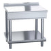 Waldorf 800 Series 900mm Bench Top Low Back Version - Leg Stand - BTL8900-LS