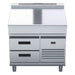 Waldorf 800 Series 900mm Bench Top Low Back Version - Refrigerated Base - BTL8900-RB
