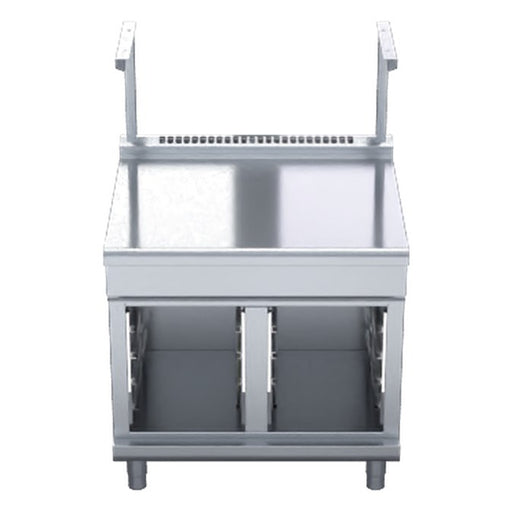 Waldorf 800 Series 900mm Bench Top With Salamander Support Low Back Version - Cabinet Base - BTL8900S-CB