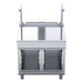 Waldorf 800 Series 900mm Bench Top With Salamander Support Low Back Version - Cabinet Base - BTL8900S-CB