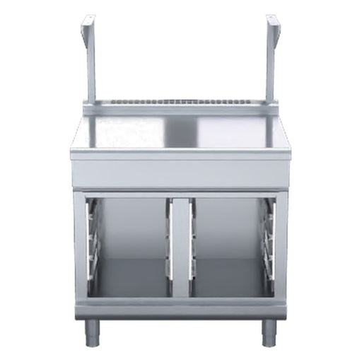 Waldorf 800 Series 900mm Bench Top With Salamander Support Low Back Version - Cabinet Base - BTL8900S-CB