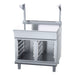 Waldorf 800 Series 900mm Bench Top With Salamander Support Low Back Version - Cabinet Base - BTL8900S-CB