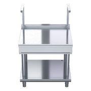 Waldorf 800 Series 900mm Bench Top With Salamander Support Low Back Version - Leg Stand - BTL8900S-LS