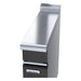 Waldorf Bold 200mm Bench Top Low Back Version - Cabinet Base With Fixed Front Panel - BTLB8200-CD