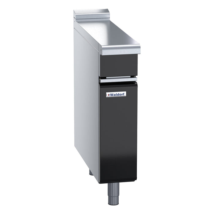 Waldorf Bold 200mm Bench Top Low Back Version - Cabinet Base With Fixed Front Panel - BTLB8200-CD