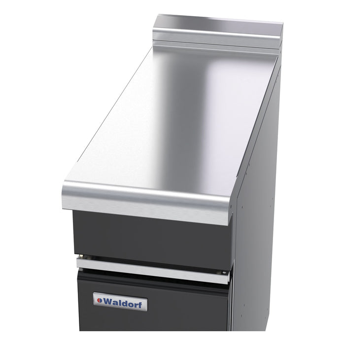 Waldorf Bold 300mm Bench Top Low Back Version - Cabinet Base With Fixed Front Panel - BTLB8300-CD