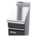Waldorf Bold 300mm Bench Top Low Back Version - Cabinet Base With Fixed Front Panel - BTLB8300-CD